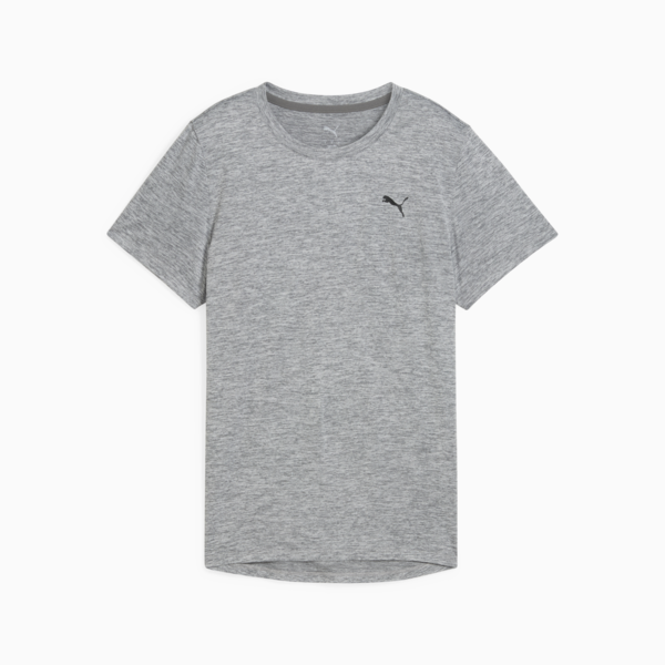 TAD ESSENTIALS Heather Tee Women, Medium Gray Heather, large-ZAF