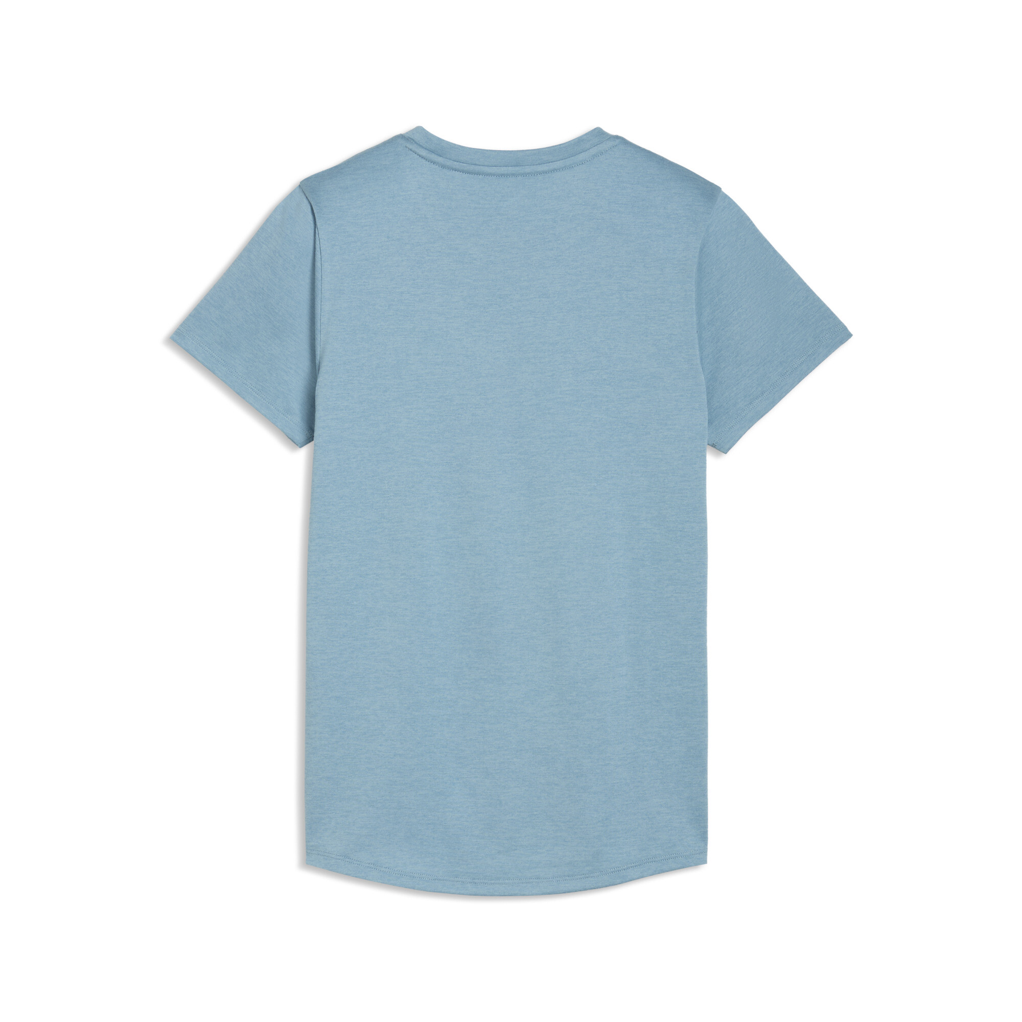 PUMA TAD ESSENTIALS gemÃªleerd T-shirt voor Dames, Blauw, Maat L thumbnail 2