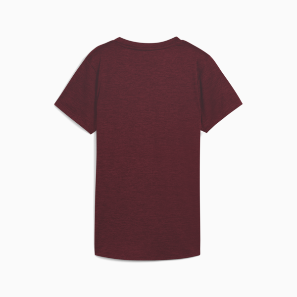 TAD ESSENTIALS Heather Tee Women, Ruby Shimmer Heather, large-ZAF