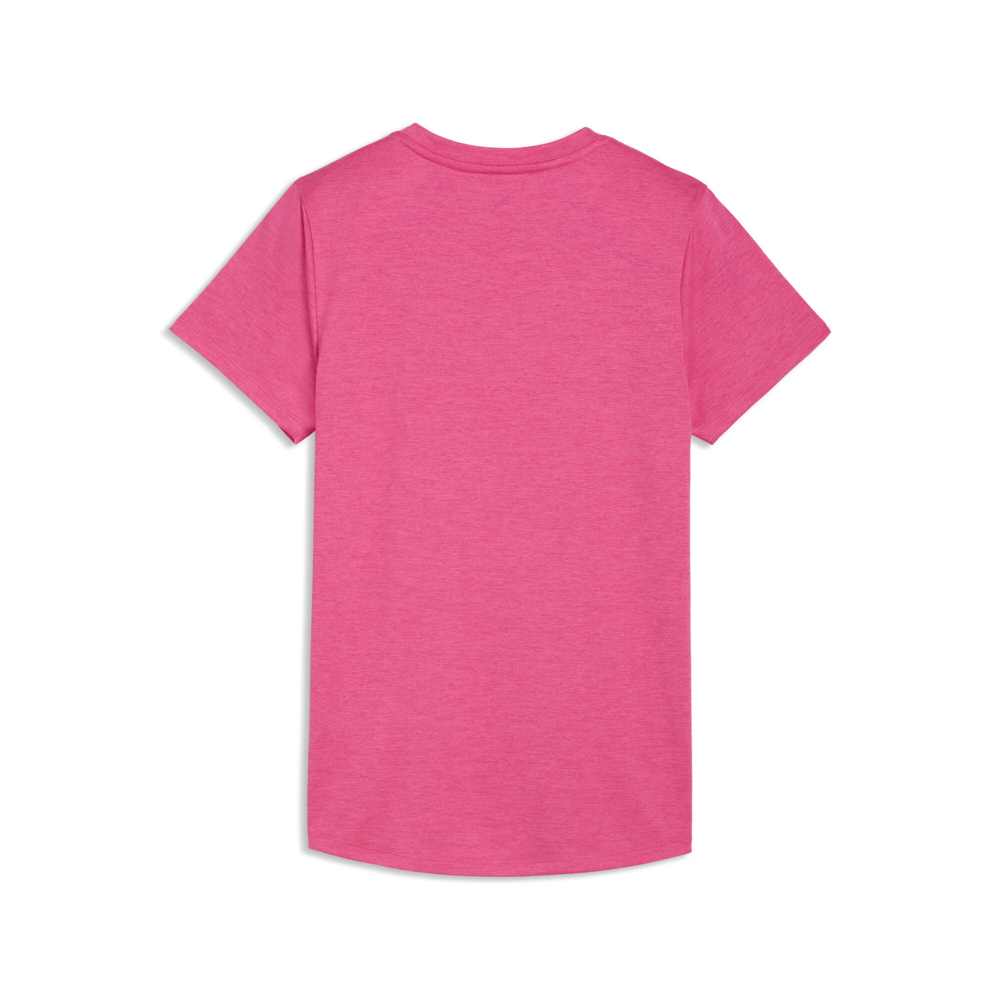 PUMA TAD ESSENTIALS gemÃªleerd T-shirt voor Dames, Roze/Wit, Maat L thumbnail 2