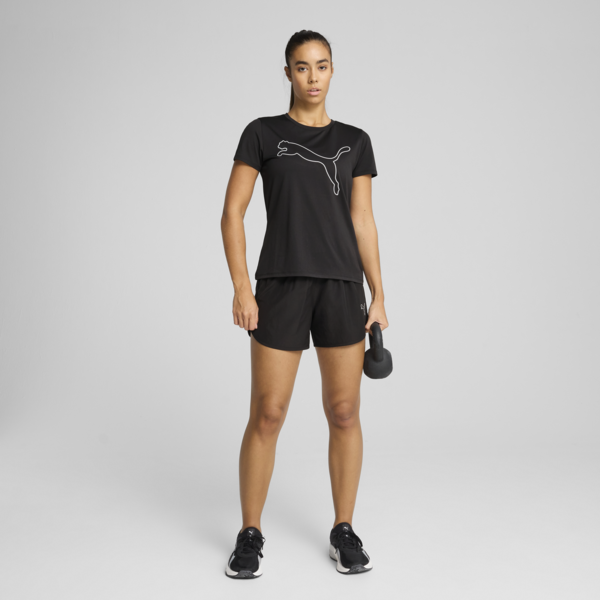 Playera Train All Day Essentials Logo para mujer, PUMA Black, large-MEX