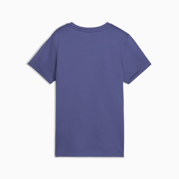 TAD ESSENTIALS Logo Tee Women, Blue Crystal, large-ZAF