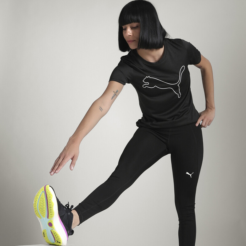 

Women's PUMA Train All Day Heather Logo Training Tee