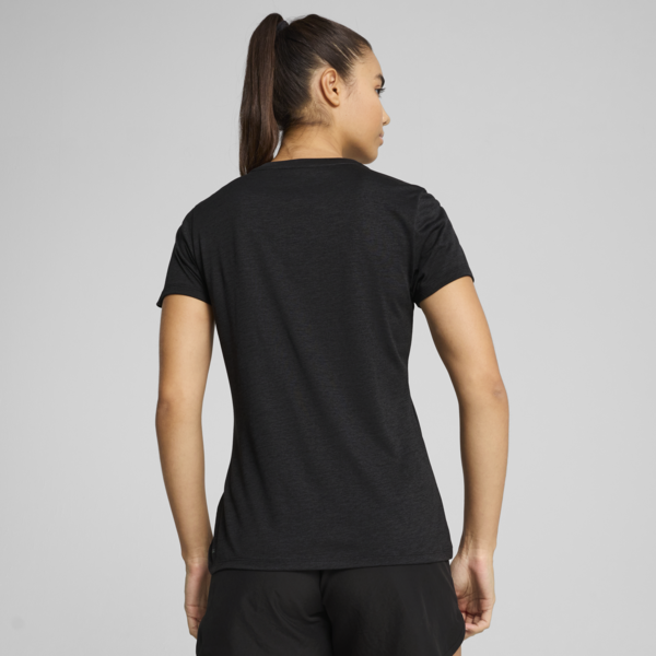 Playera Train All Day Essentials para mujer, PUMA Black Heather, large-MEX