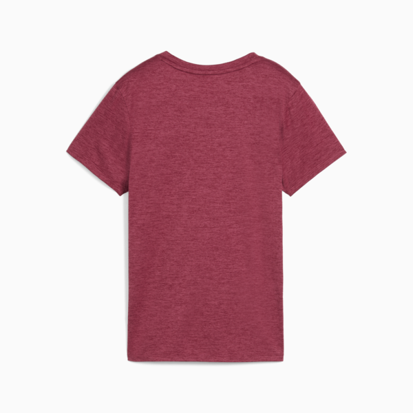 TAD ESSENTIALS Heather Logo Tee Women, Port Heather, large-MEX