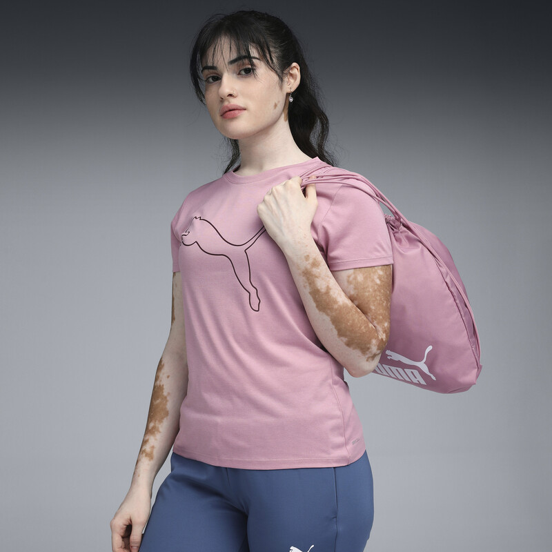

Women's PUMA Train All Day Heather Logo Training Tee