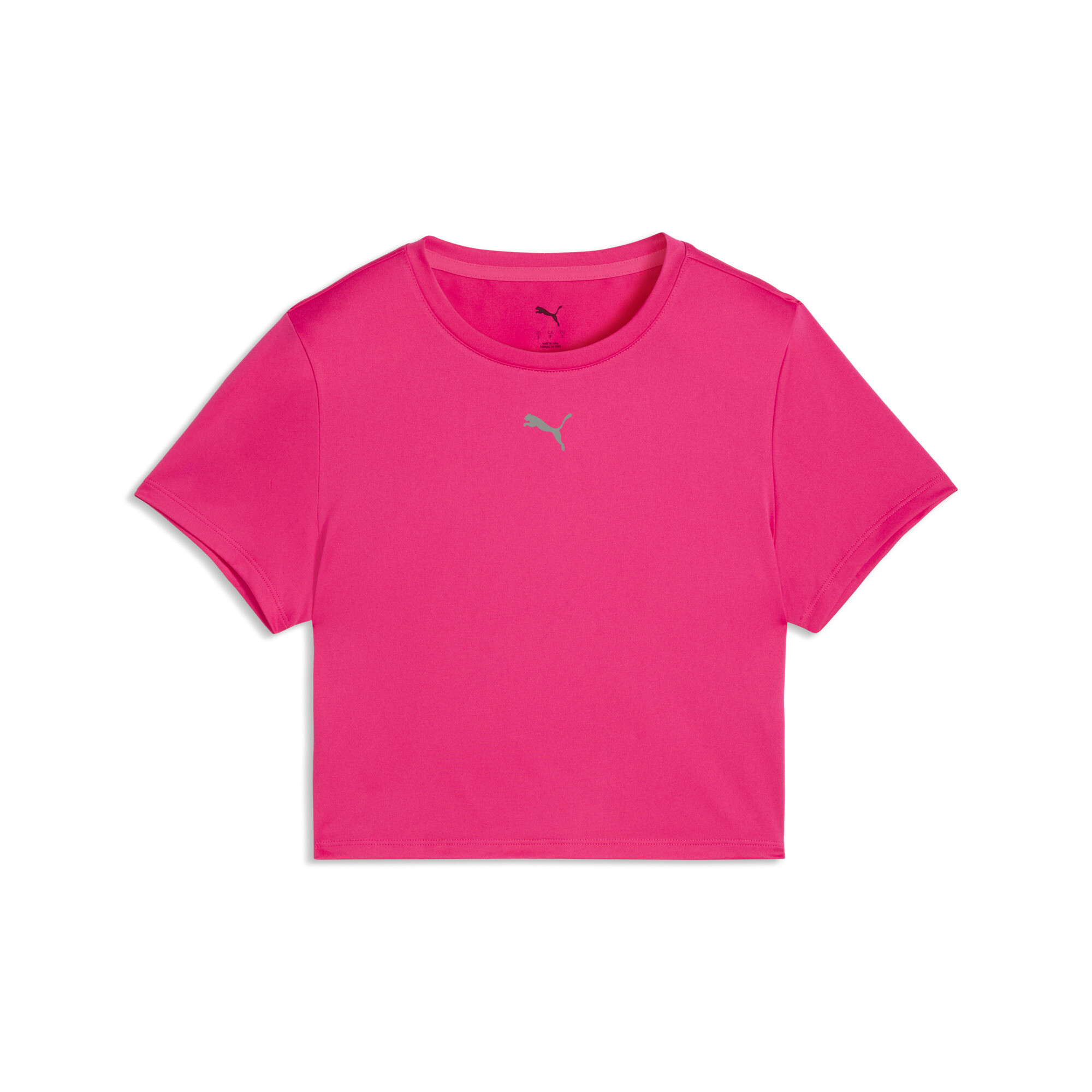 PUMA TAD ESSENTIALS baby-T-shirt voor Dames, Roze/Wit, Maat XL thumbnail 3