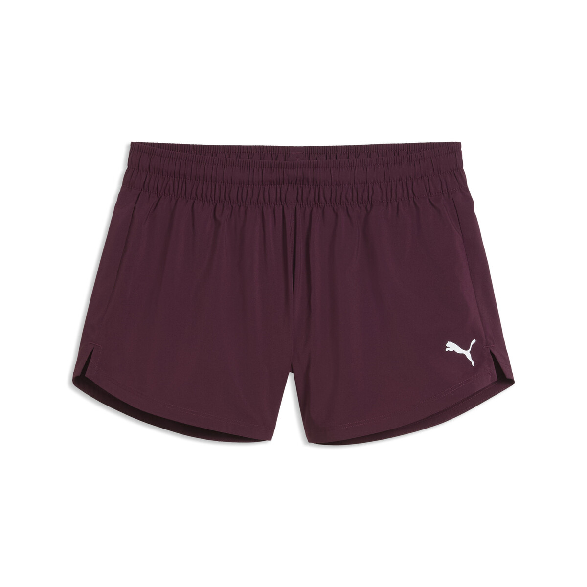 "TAD ESSENTIALS 3"" Woven Shorts Women in Ruby Noir by PUMA, XS"