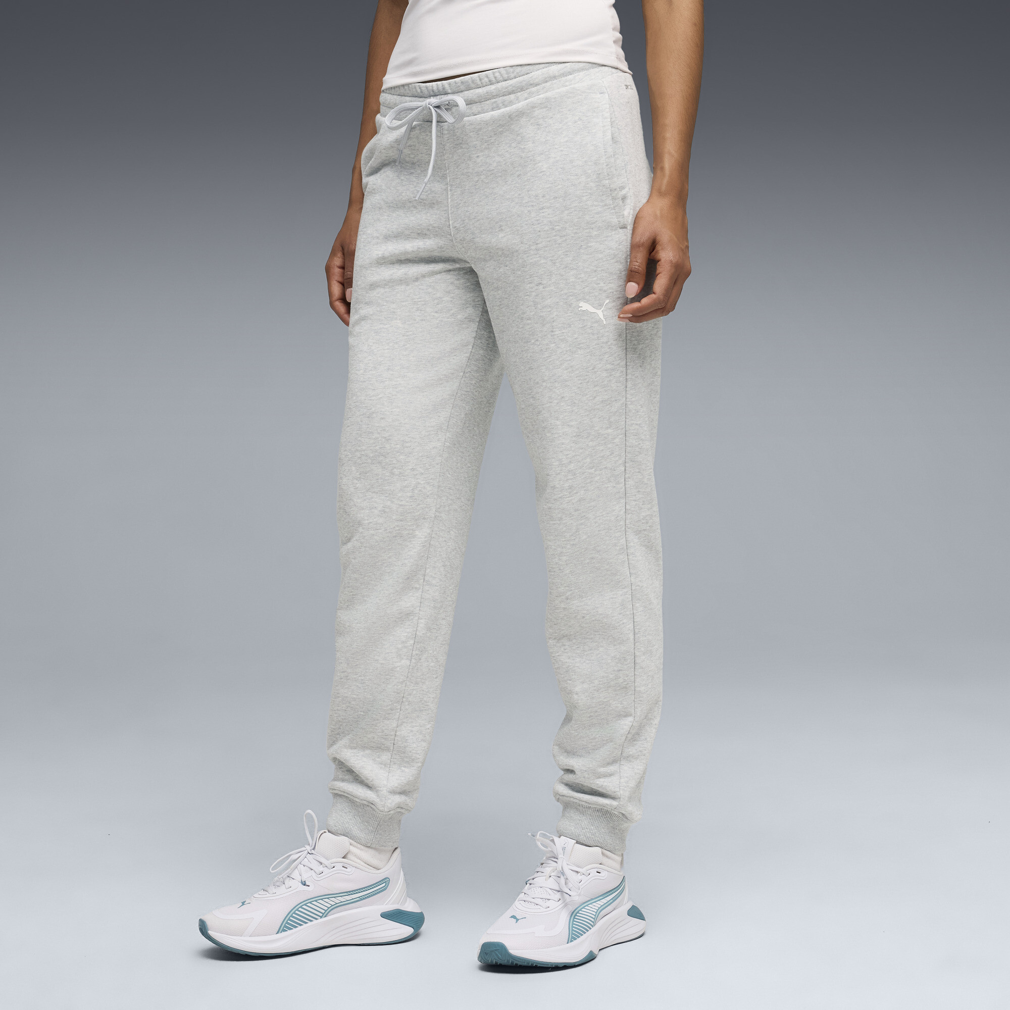 PUMA TAD ESSENTIALS joggingbroek voor Dames, Grijs, Maat XXL thumbnail 4