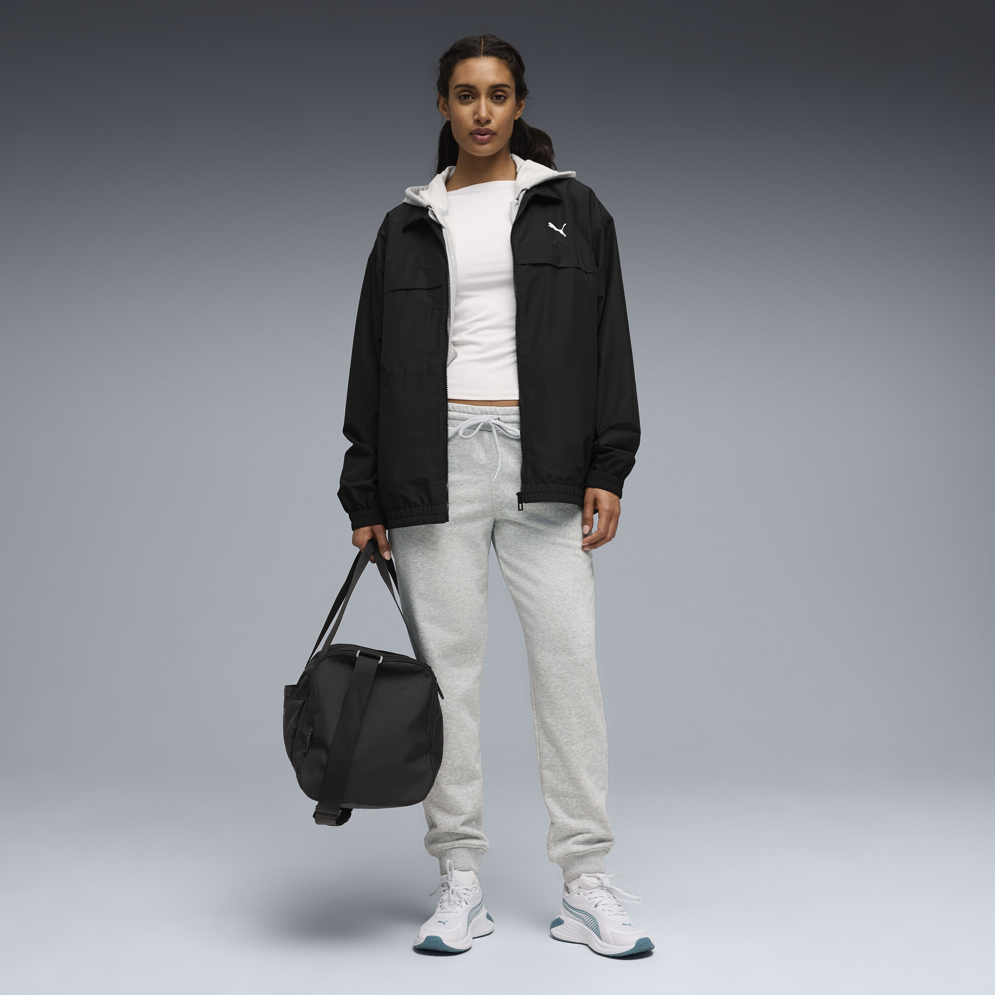 PUMA TAD ESSENTIALS joggingbroek voor Dames, Grijs, Maat XXL thumbnail 2