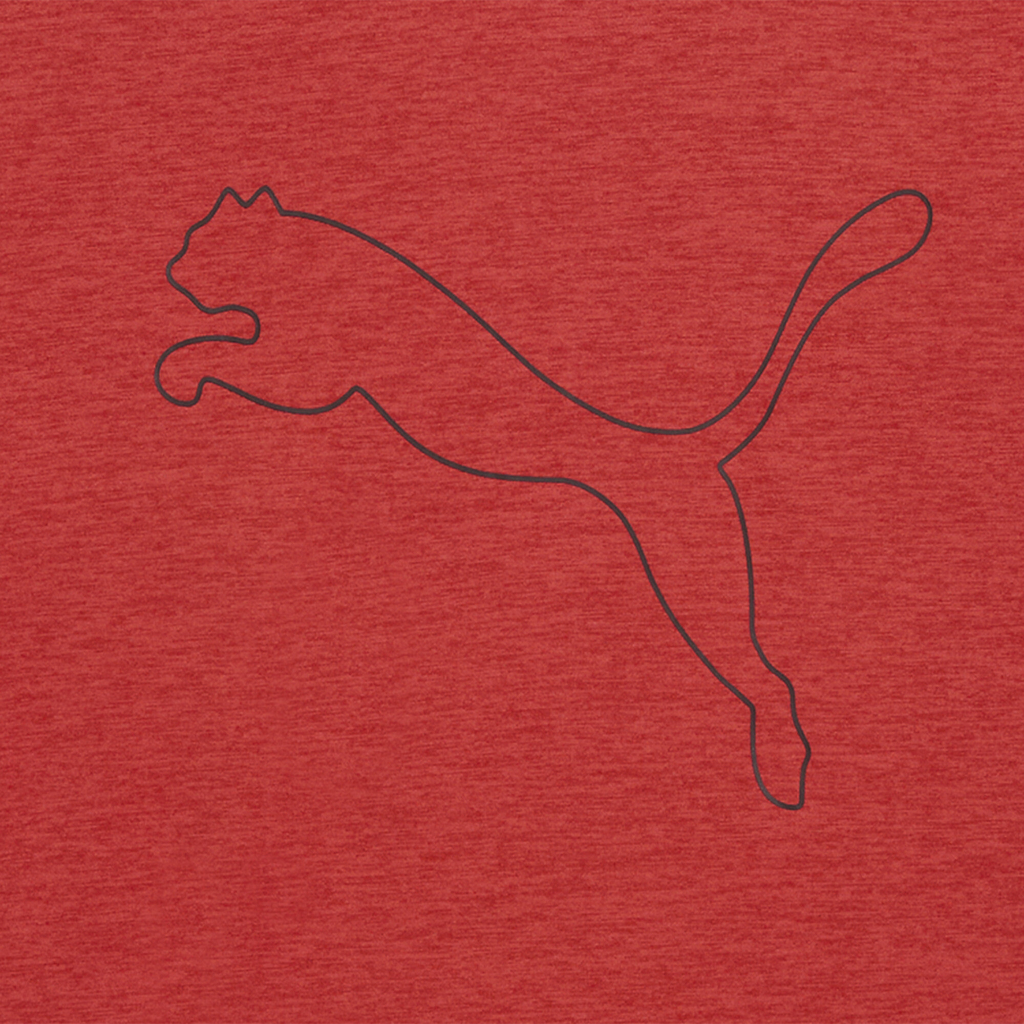 TAD ESSENTIALS gemêleerd Cat T-shirt voor Heren, Rood, Maat 3XL | PUMA