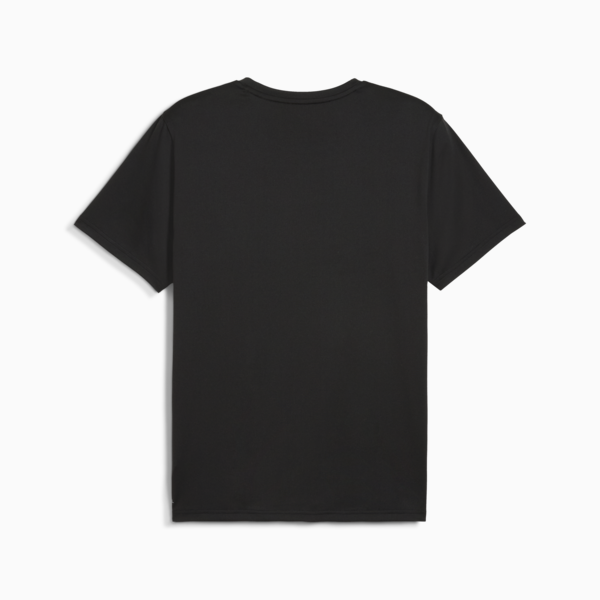 TAD ESSENTIALS Solid Cat Tee Men, PUMA Black, large-ZAF