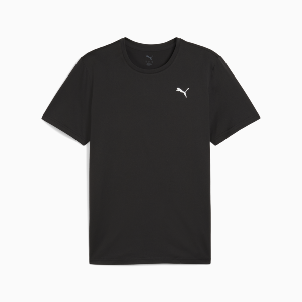 TAD ESSENTIALS Solid Cat Tee Men, PUMA Black, large-ZAF