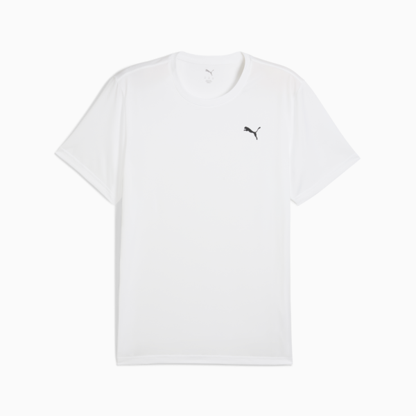 TAD ESSENTIALS Solid Cat Tee Men, PUMA White, large-ZAF