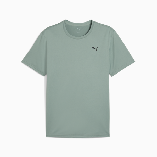 TAD ESSENTIALS Solid Cat Tee Men, Green Moon, large-ZAF
