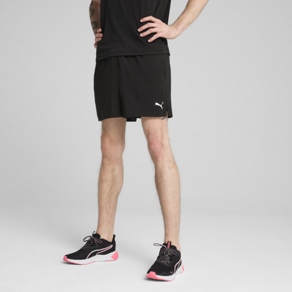 TAD ESSENTIALS 5" Woven Shorts Men, PUMA Black, large-ZAF