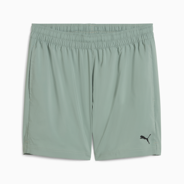 TAD ESSENTIALS 5" Woven Shorts Men, Green Moon, large-ZAF