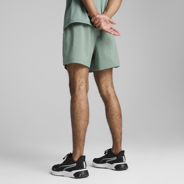TAD ESSENTIALS 5" Woven Shorts Men, Green Moon, large-ZAF