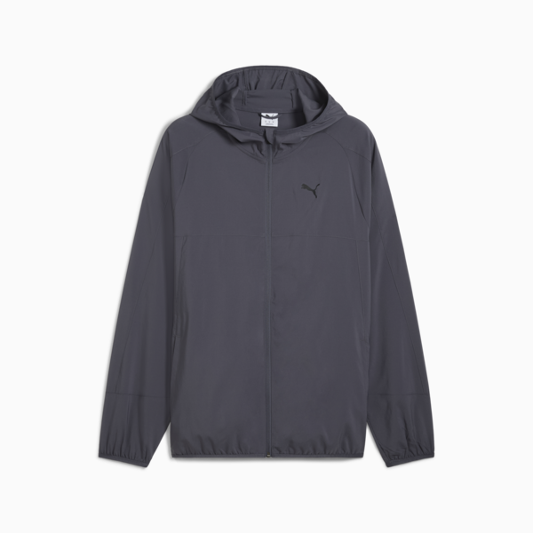 Campera Train All Day Essentials PWRfleece para hombre, Galactic Gray, large-ARG