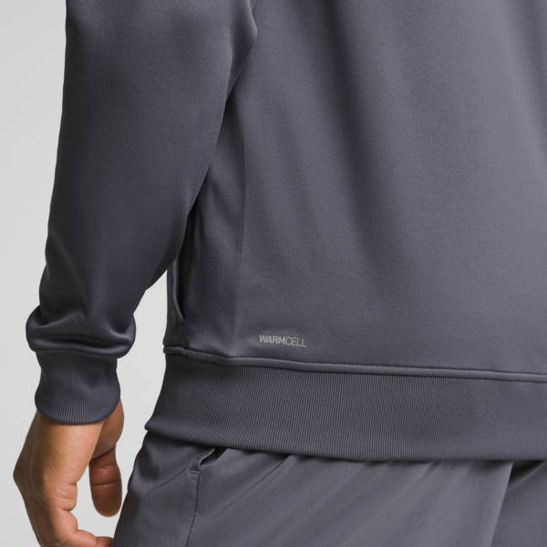 Campera Train All Day Essentials PWRfleece para hombre, Galactic Gray, large-ARG