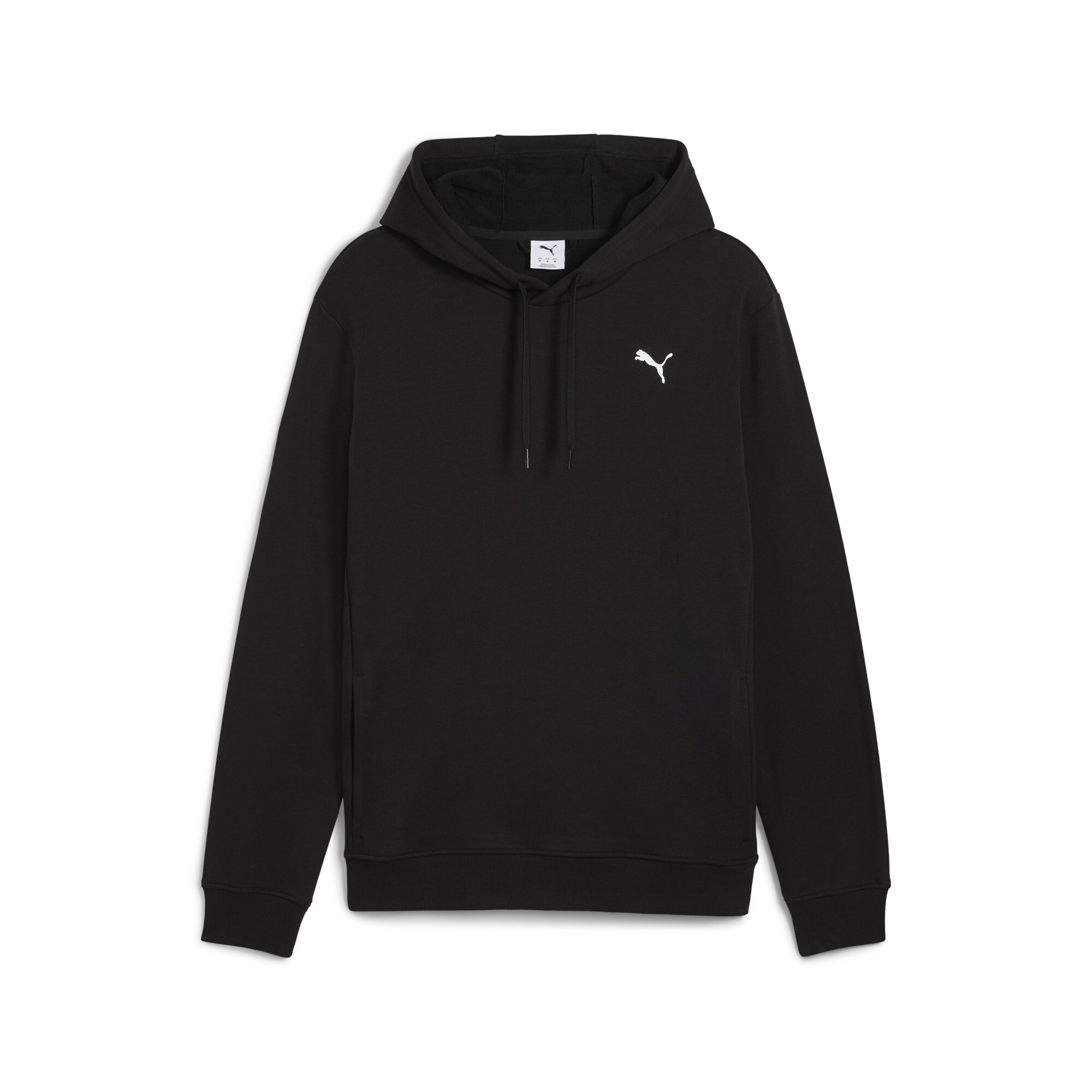 PUMA TAD ESSENTIALS sweatstof hoodie voor Heren, Zwart, Maat L thumbnail 3