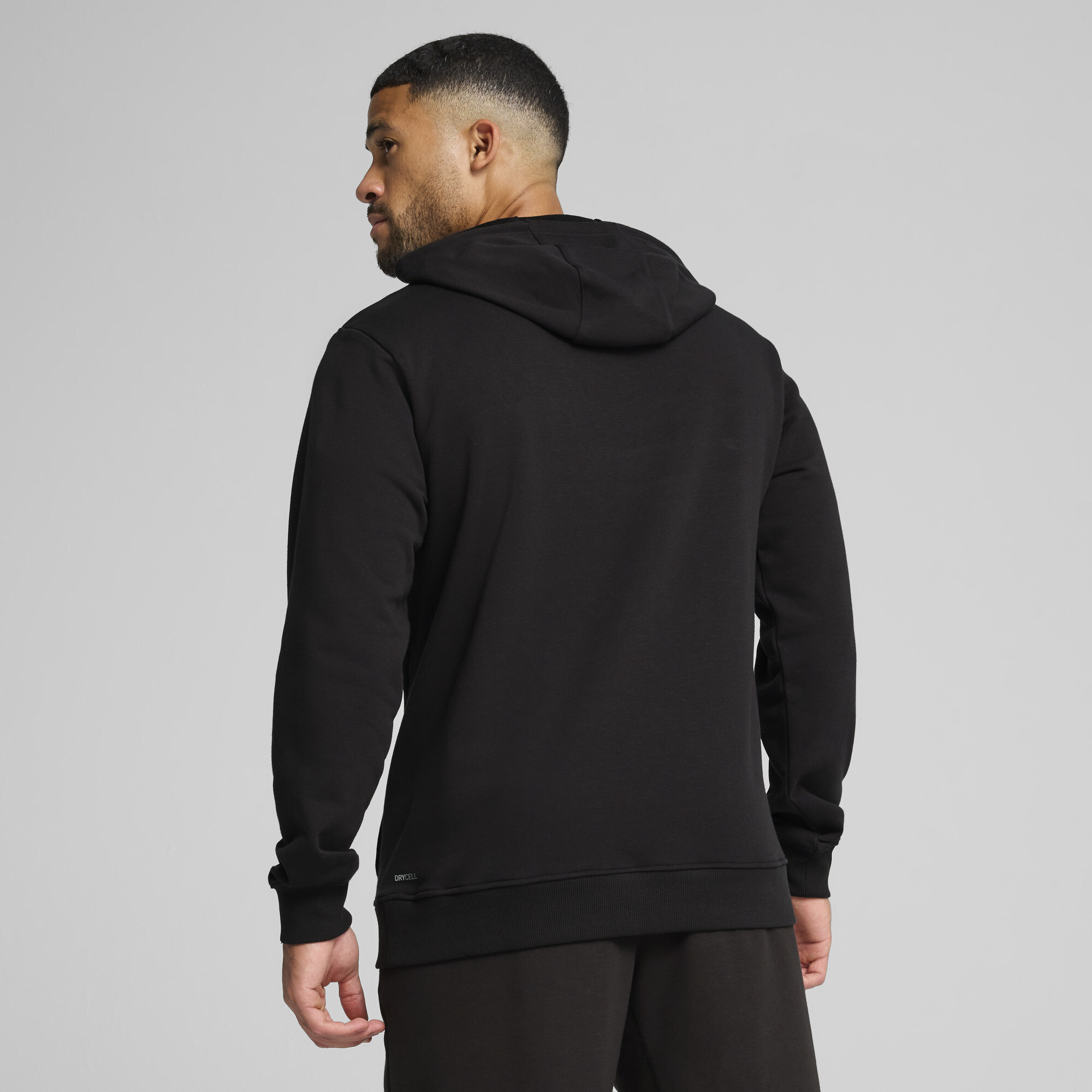 PUMA TAD ESSENTIALS sweatstof hoodie voor Heren, Zwart, Maat L thumbnail 5