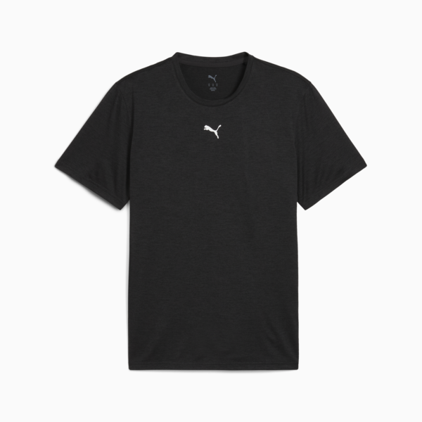 Playera Train All Day Essentials Texture para hombre, PUMA Black Heather, large-MEX