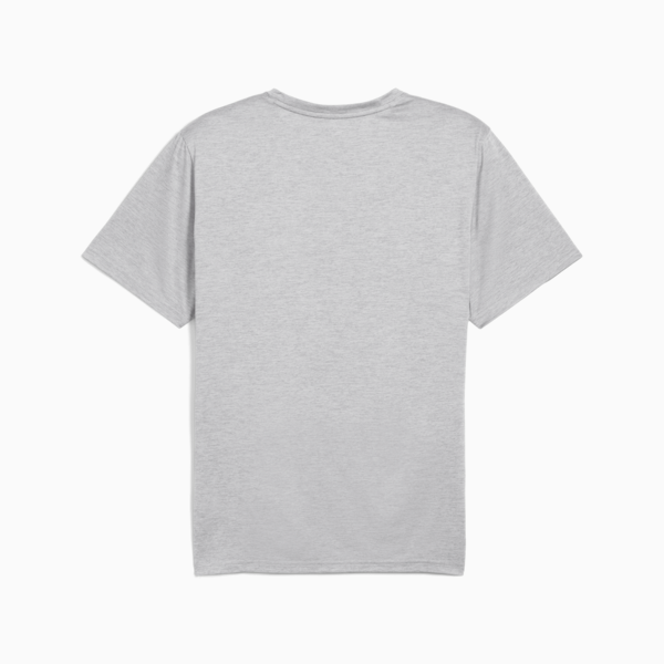 Remera Train All Day Essentials Jaspeada para hombre, Light Gray Heather, large-ARG