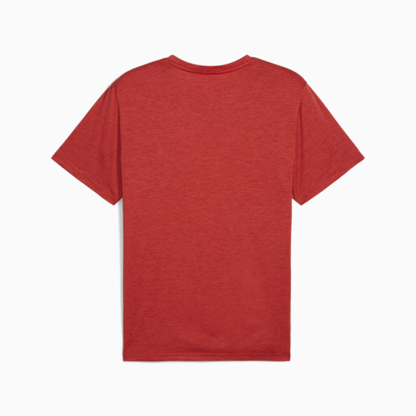 TAD ESSENTIALS Heather Cat Tee Men, Red Fire Heather, large-ZAF