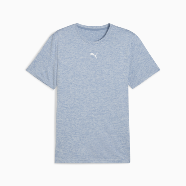 Playera Train All Day Essentials Texture para hombre, Cool Blue Heather, large-MEX