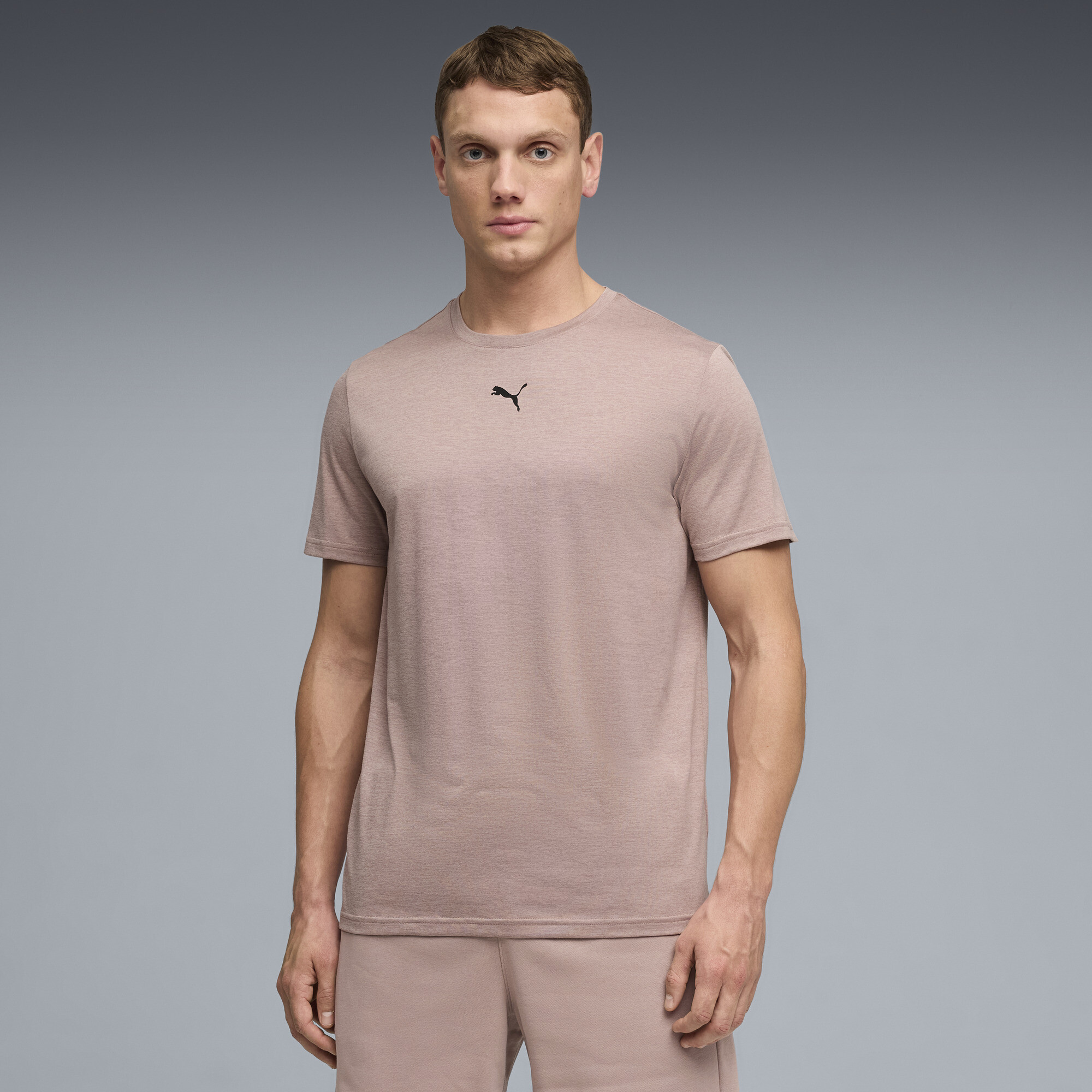 Polera Train All Day Essentials Jaspeada para hombre