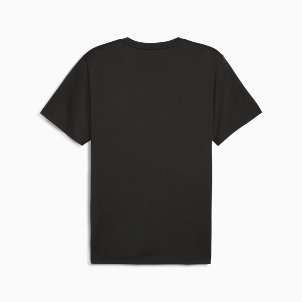 TAD ESSENTIALS Solid Cat Tee Men, PUMA Black, large-ZAF