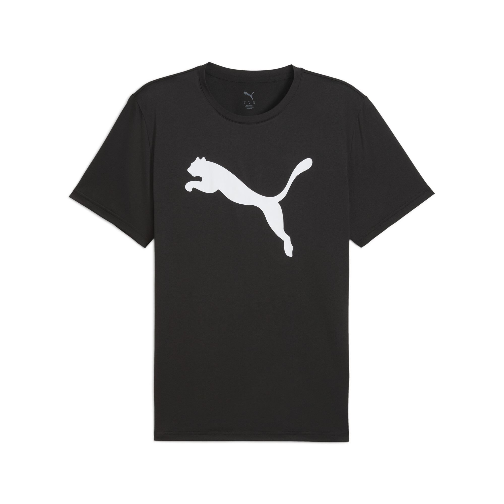 PUMA TAD ESSENTIALS effen Cat T-shirt voor Heren, Zwart, Maat S thumbnail 3