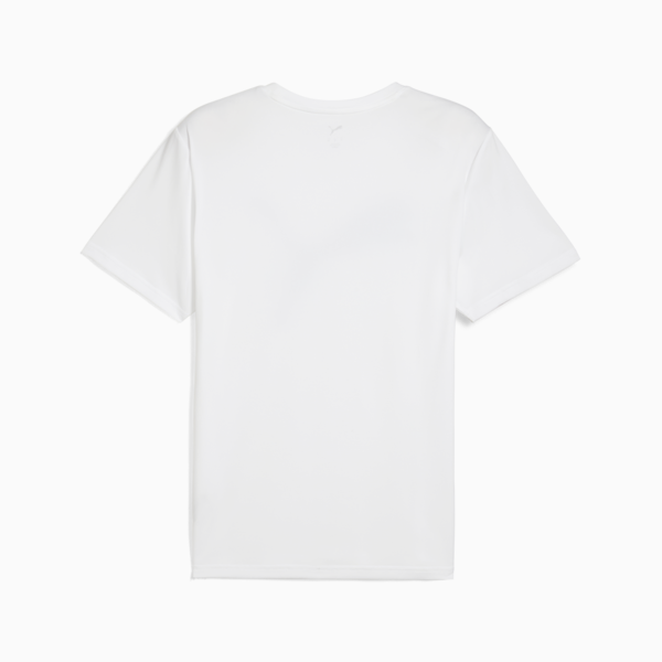 TAD ESSENTIALS Solid Cat Tee Men, PUMA White, large-MEX
