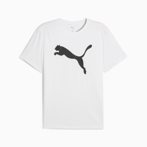 TAD ESSENTIALS Solid Cat Tee Men, PUMA White, large-MEX