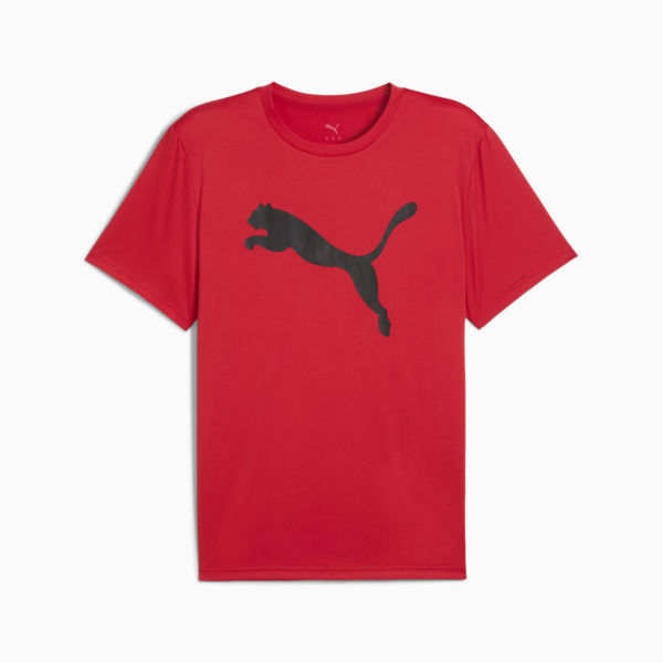 TAD ESSENTIALS Solid Cat Tee Men, For All Time Red, large-MEX