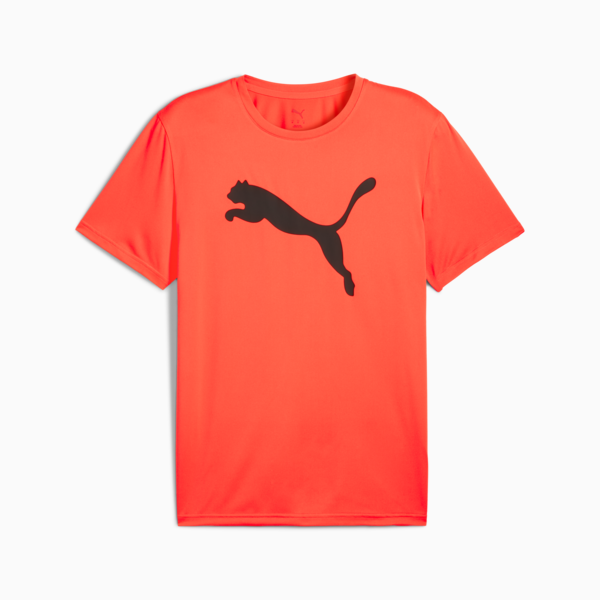 Playera Train All Day Essentials Solid Big Cat para hombre, Glowing Red, large-MEX