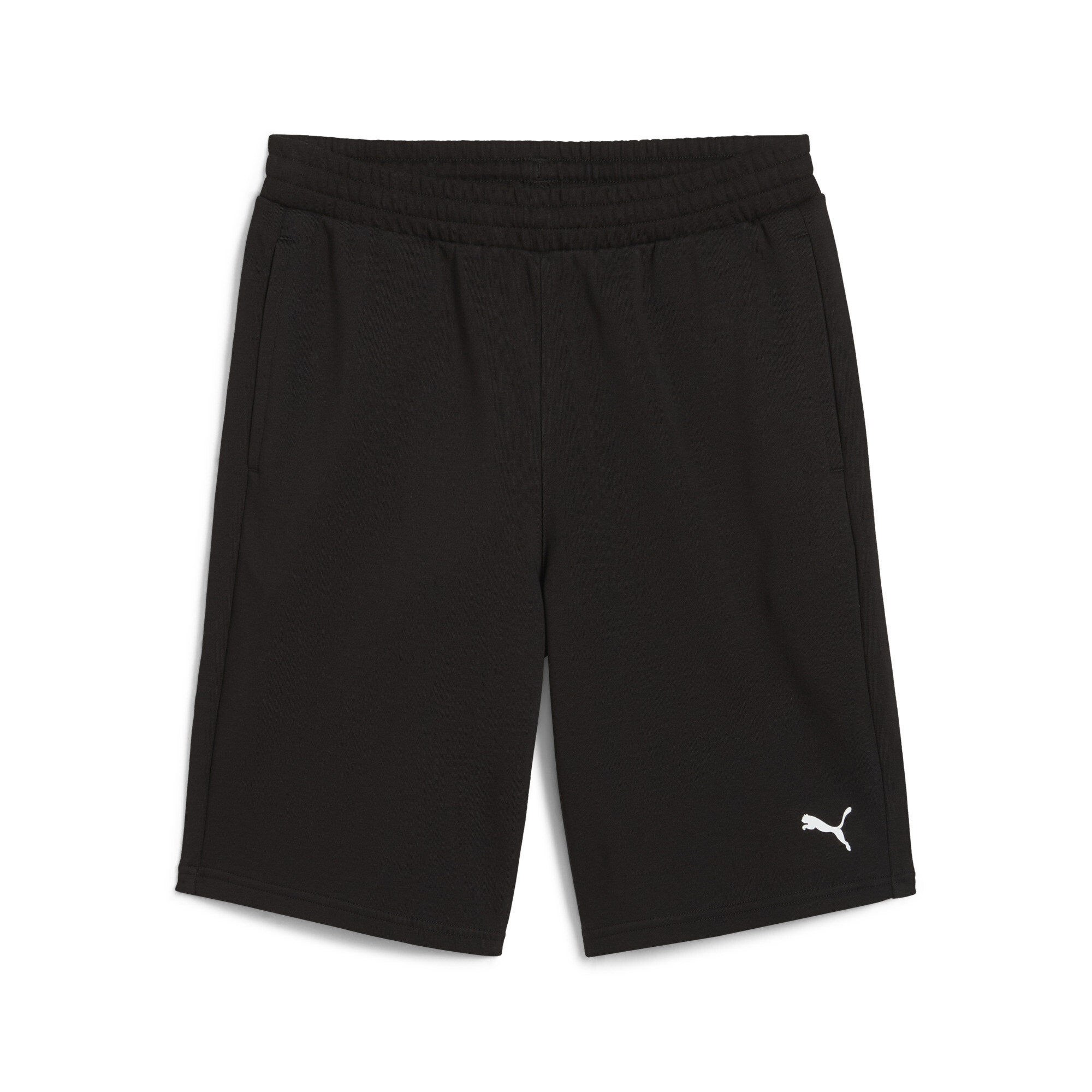 Men's Puma TAD ESSENTIALS 10 Knit Shorts, Black, Size M, Clothing