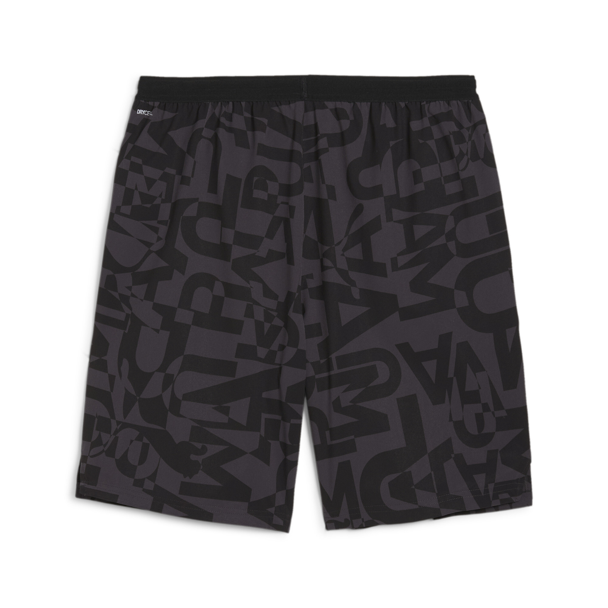 Men's PUMA 7 Graphic Stretch Woven Shorts Women In Black, Size Small, Polyester