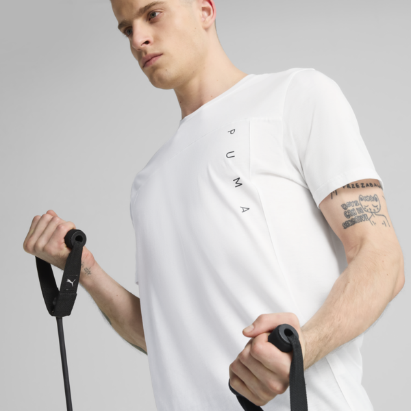 Remera Train All Day TECH para hombre, PUMA White, large-ARG