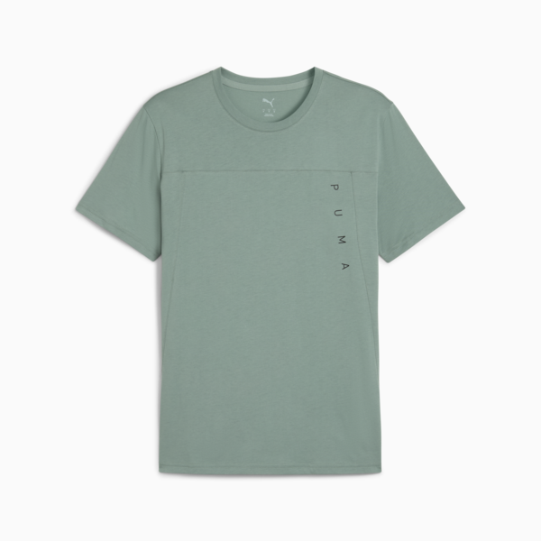 TAD TECH Triblend Tee Men, Green Moon, large-ZAF