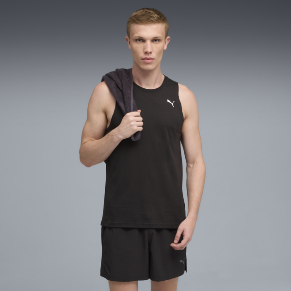 Camiseta sin mangas Train All Day TECH para hombre, PUMA Black, large-ARG