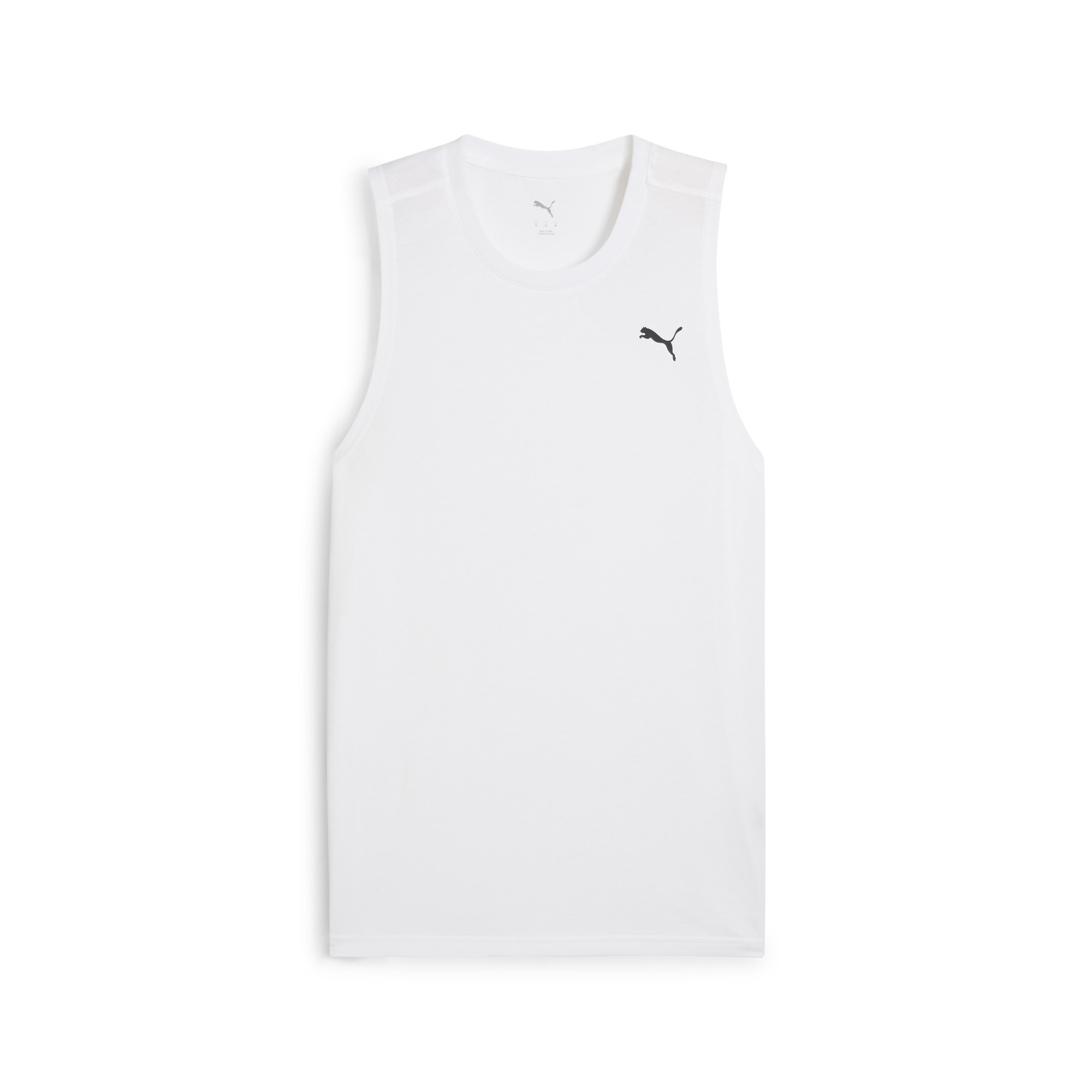 Men's Puma TAD TECH Triblend Sleevless Tank, White, Size XL, Performance