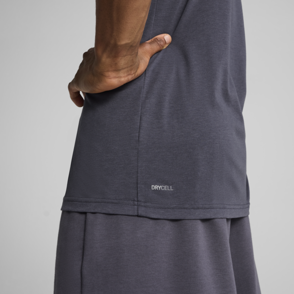 TAD TECH Triblend Sleevless Tank Men, Galactic Gray, large-ZAF