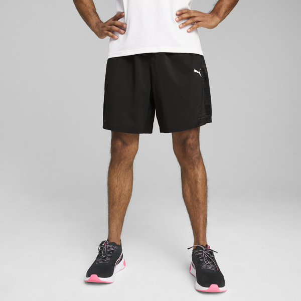 TAD TECH Fabric Mix Shorts Men, PUMA Black, large-ZAF