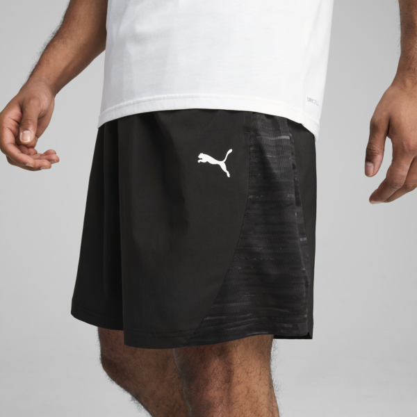 TAD TECH Fabric Mix Shorts Men, PUMA Black, large-ZAF