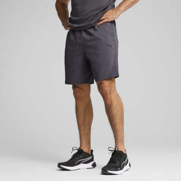 TAD TECH Fabric Mix Shorts Men, Galactic Gray, large-ZAF