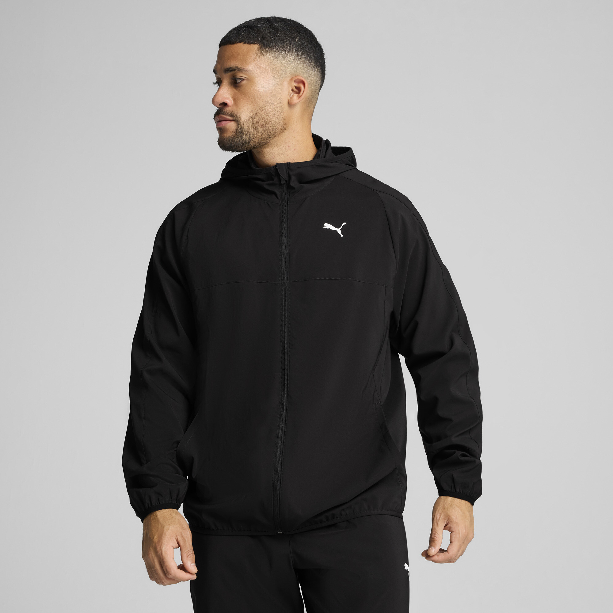 Puma TAD TECH Jacke mit Reißverschluss Herren | Black | Größe: L