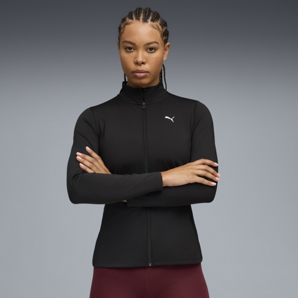 PUMA STRONG Full-Zip Top Women, PUMA Black, large-ZAF