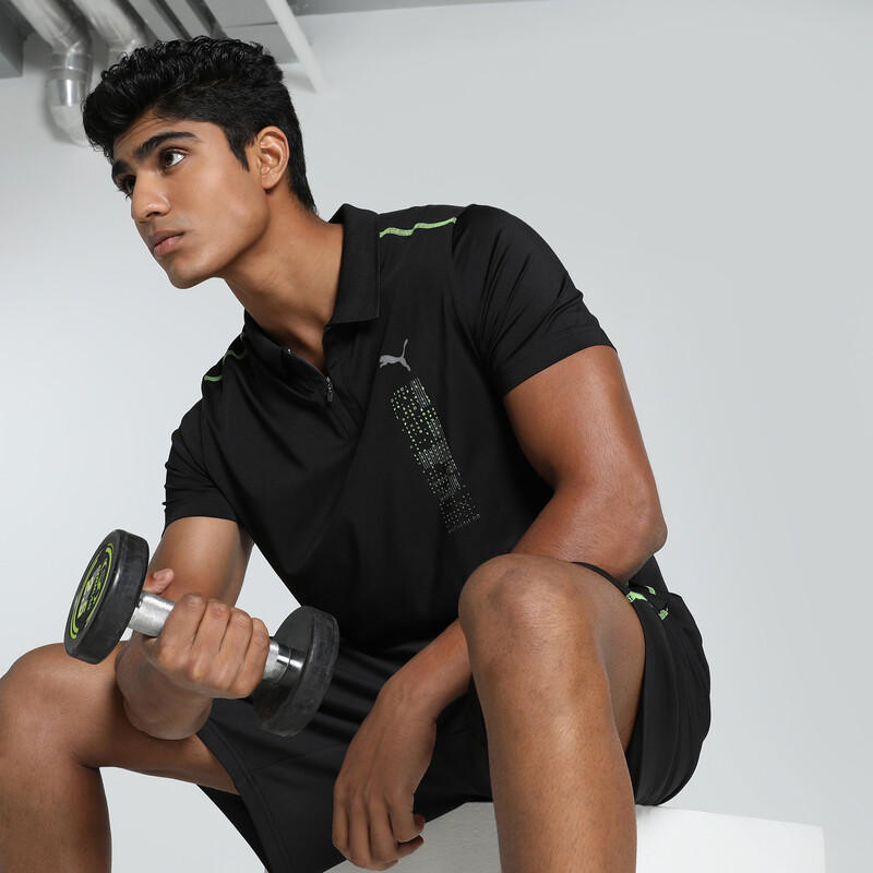 Men's PUMA X One8 Slim Fit Active Training Polo